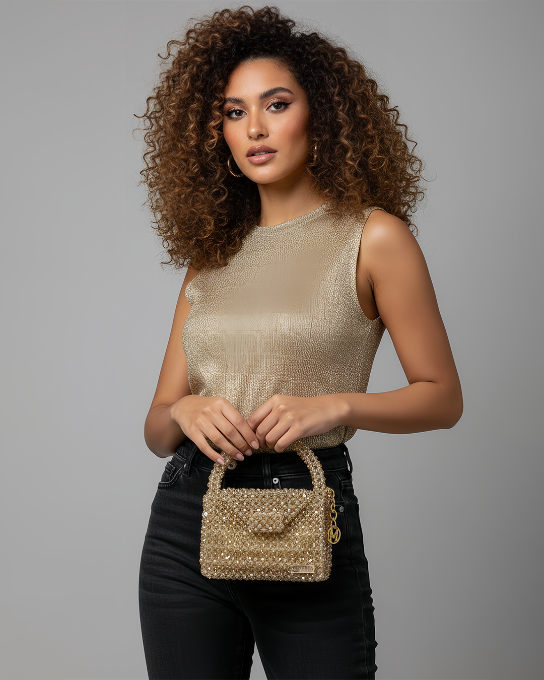 sac amaryllis — champagne doré sac amaryllis — champagne doré